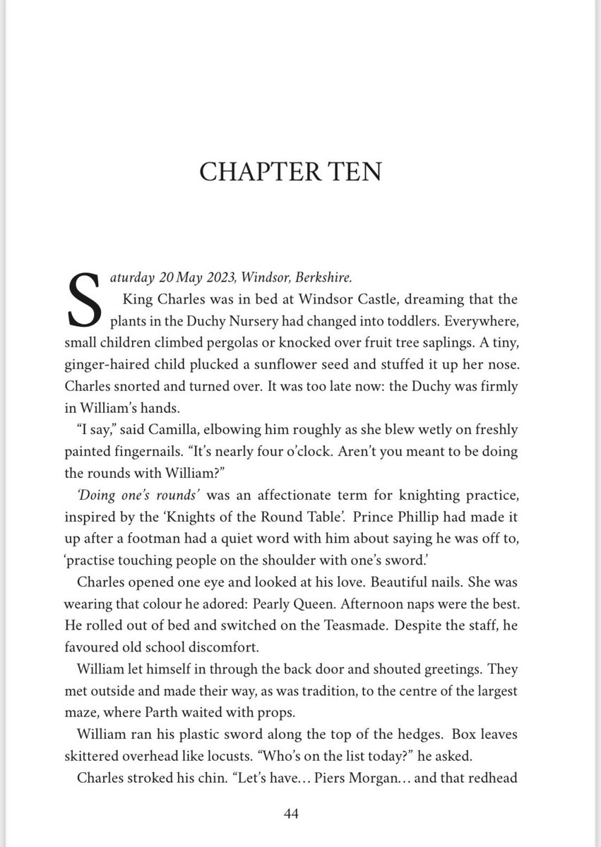 Ranking #15 on Amazon! Thank you for all your support for the Kindle edition. Paperback coming 18 July! Sample below ;) The Royal Mouser amzn.eu/d/6K1DID3 #PrincessofWales #KateMiddleton #satire #parody