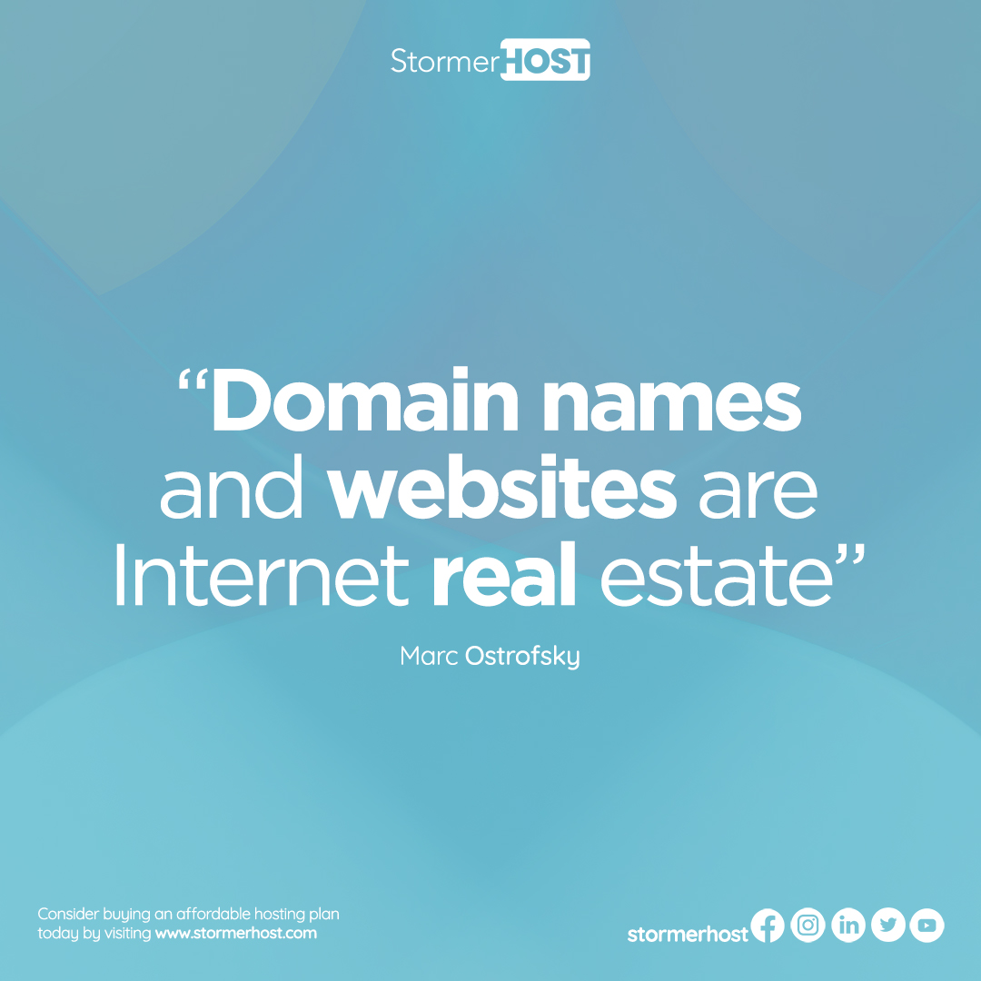 stormerhost's tweet photo. Registering a domain name in the digital age is crucial for promoting your business and establishing a virtual presence.
#Stormerhost #DomainsForSale #BuyDomains #PremiumDomains #WebHosting #WordPress #websites #eCommerceBusiness https://t.co/eOyBHoASR5