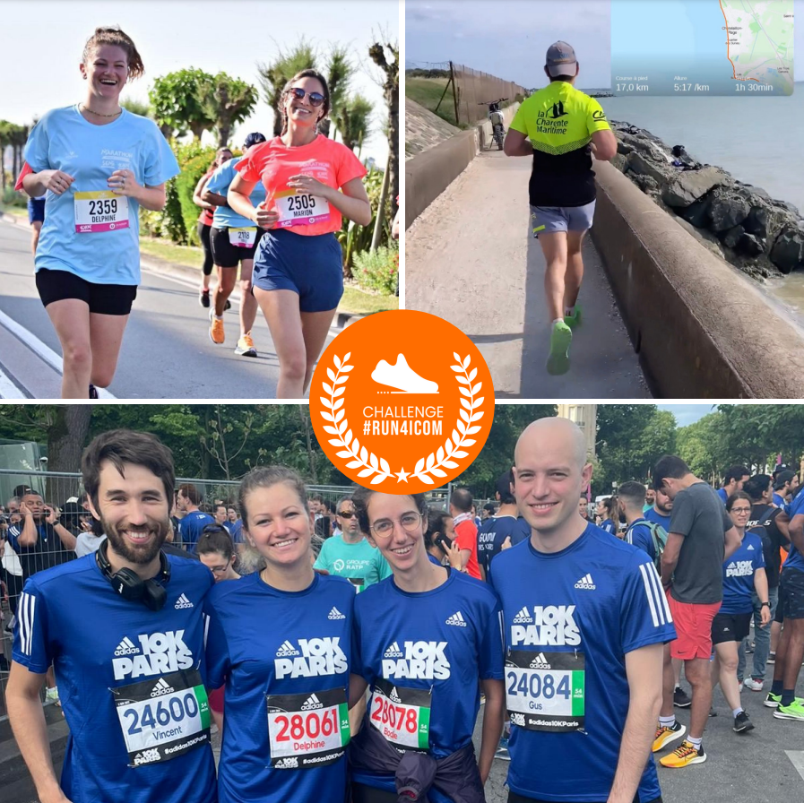 iCom_BS's tweet photo. Compte à rebours terminé ! 🏅🔥
L'équipe #Run4iCom compte 10 finishers du Challenge 100km de juin ! 
Bravo à tous pour ces +1000km ! 
Vous avez transformé les ampoules en médailles, les fringales en ravitaillements et les crampes en petits pas de danses.
https://t.co/NEDTIdSBSV https://t.co/e6leYDDbUQ