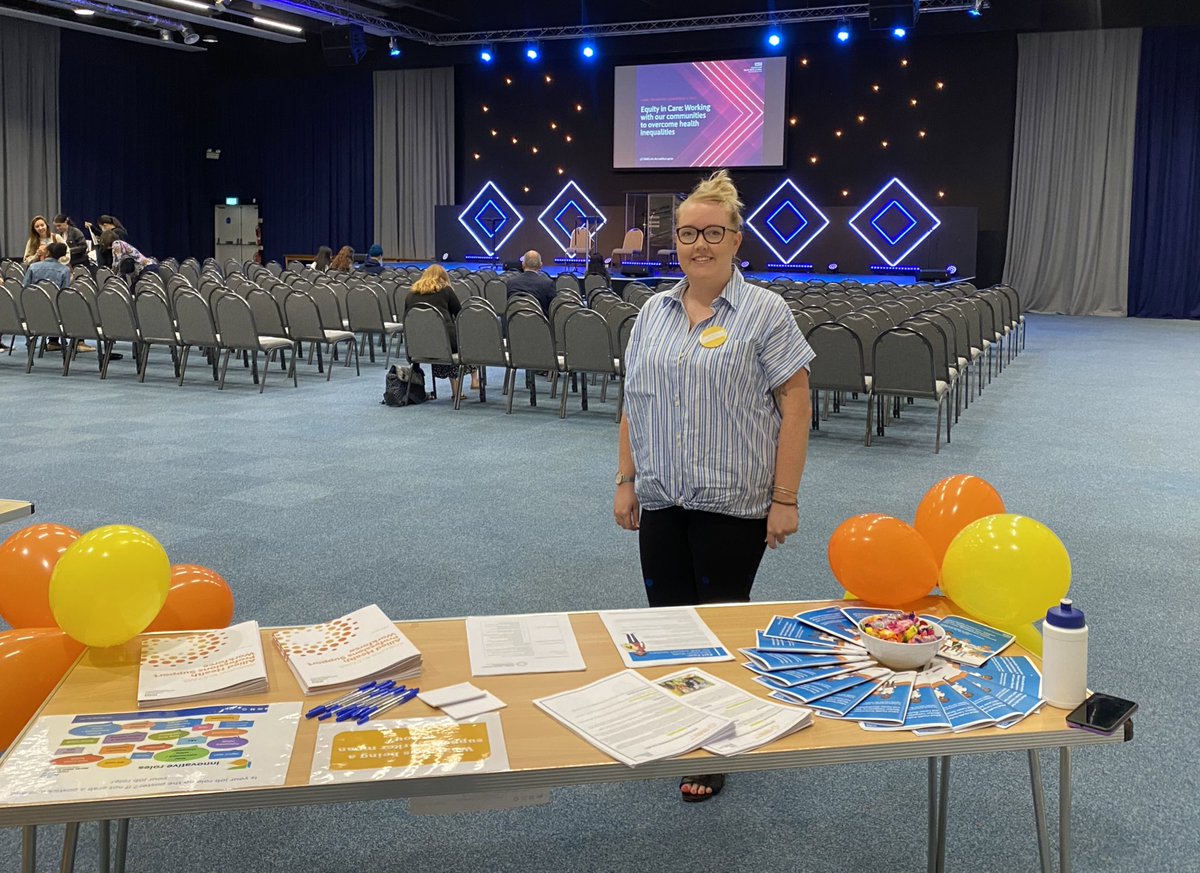 Great to hear <a href="/tolanAHP/">Steve Tolan</a> highlighting the value &amp; potential of #AHPSWs <a href="/CNWLNHS/">CNWL NHS FT</a> #CNWLTherapies conference. ✨AHPSWs are a reason for optimism. ✨ Here is one of our Trust Lead AHPSWs; Pip  <a href="/Philippa42/">Philippa</a> sharing her work today. 🤩