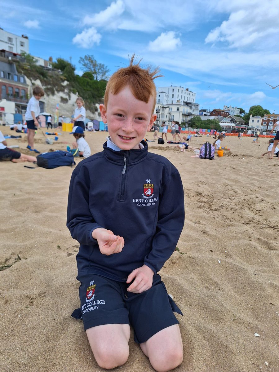 A great trip to Broadstairs for Year 3 and 4. Not quite an Australian beach for Roan but he adapted well.