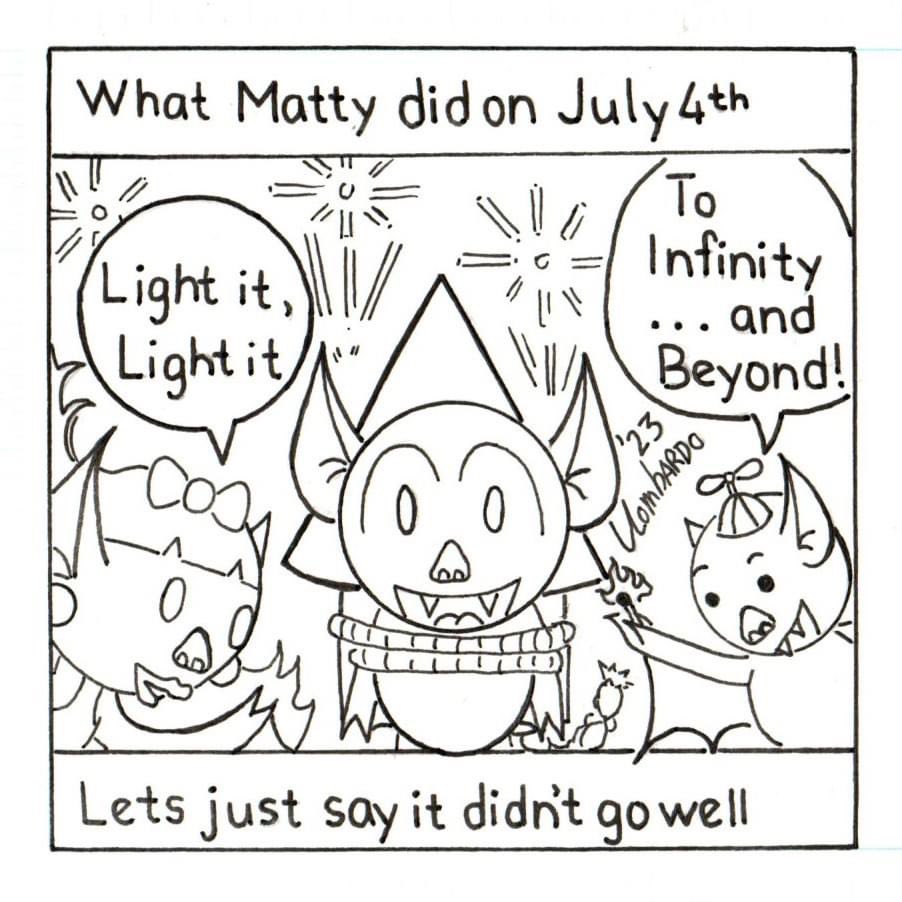 slap_comics's tweet photo. Some people have Barbecues, Matty straps himself to a Rocket. 
(Matty the Batty # 95)  
https://t.co/xf8VpNLp6U
#fourthofjuly #fireworks #July1st #chatterbox #comics #cartoonist #jokes #cartoonistsofinstagram #artwork #cartooning #comicstriphumor #comicstyle #comicstrips #cartoon https://t.co/ileWocuKlc