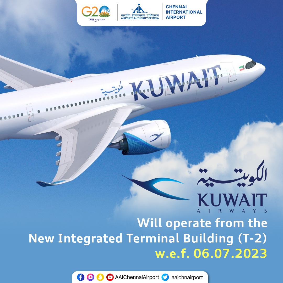 Chennai (MAA) Airport on Twitter "Update Effective from 06.07.2023