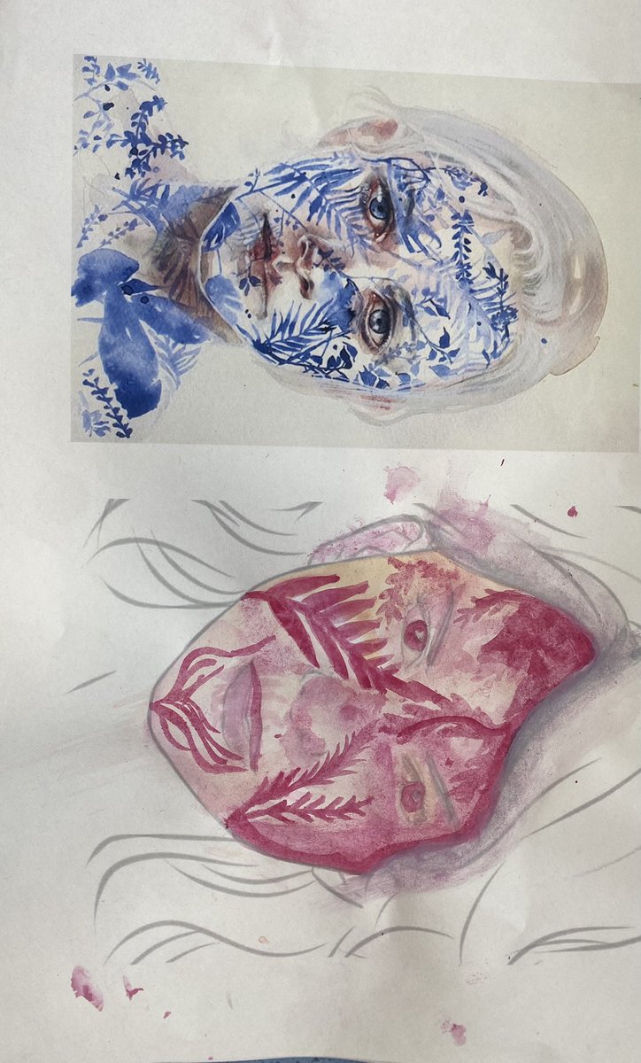 Year 9 have created some Expressive Agnes Cecile art this week, using  gorgeous watercolour techniques! Their work just amazes me every day! You can really see the passion put in to their work🎨<a href="/OfficialNUSA/">NUSA</a> #amazingnusa #art #watercolourpainting #ArtisticExpression
