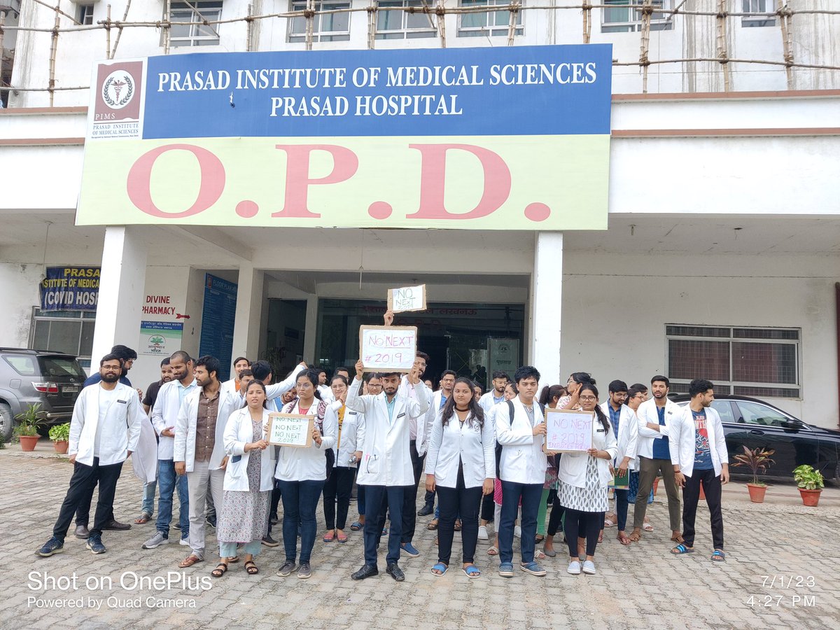 Sahil10sss's tweet photo. @DrDhruvchauhan Prasad institute of medical sciences #NONEXT2019BATCH https://t.co/Z6WSRrCj7B