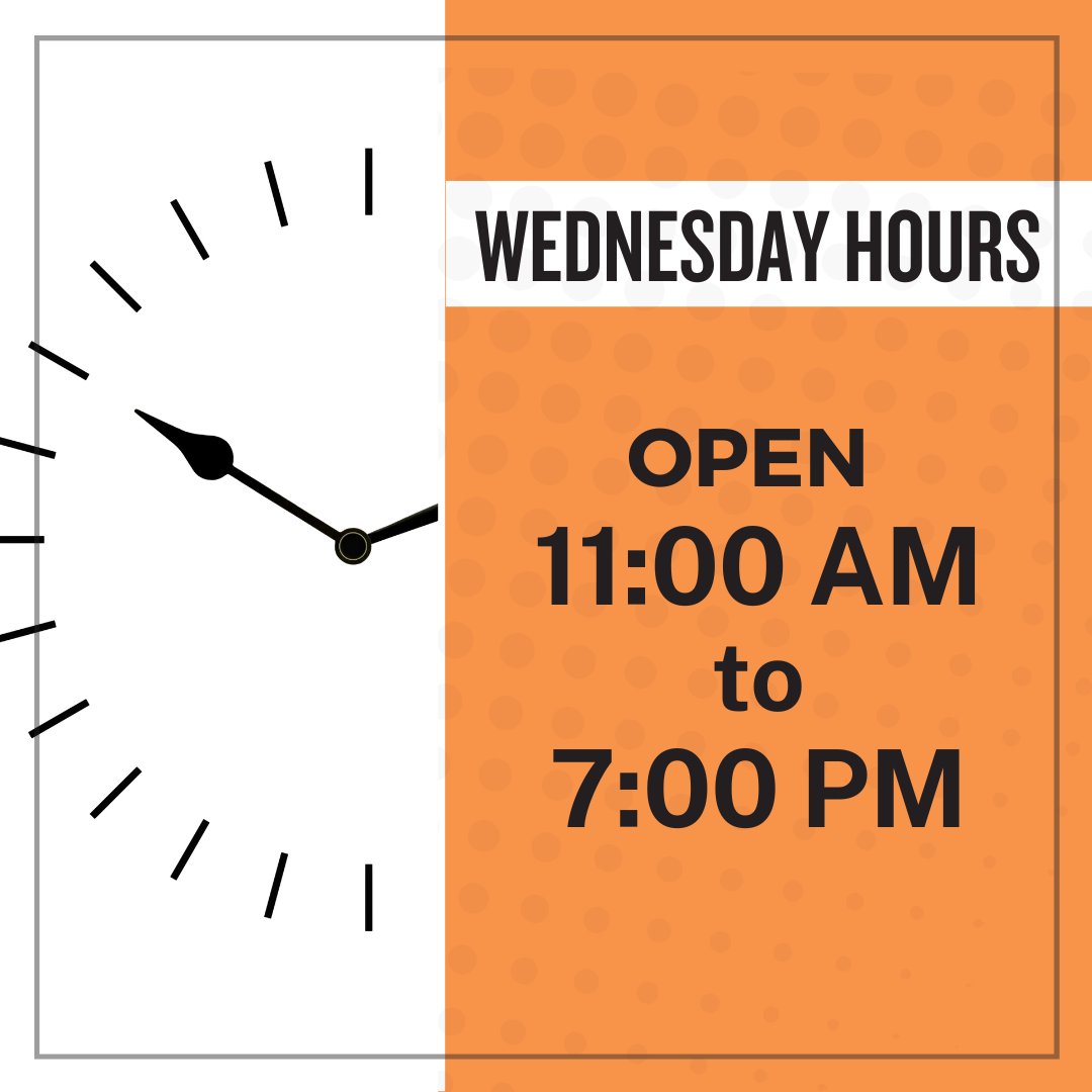 DelawareDMV's tweet image. You've made it to WEDNESDAY!!!!! You're almost to the weekend. Don't forget we open at 11:00 am today. See ya soon. ⏰ #WelcometoDMV #HowCanWeHelp