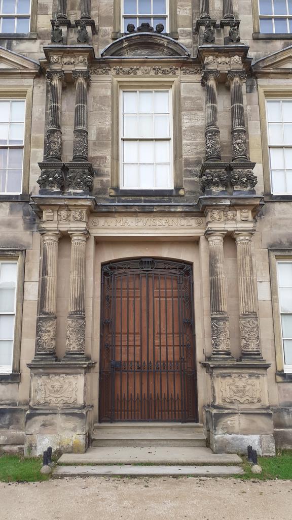 Impressive entrance at #dunhammassey #nationaltrust #nocontextdoors #dailydoor #doors