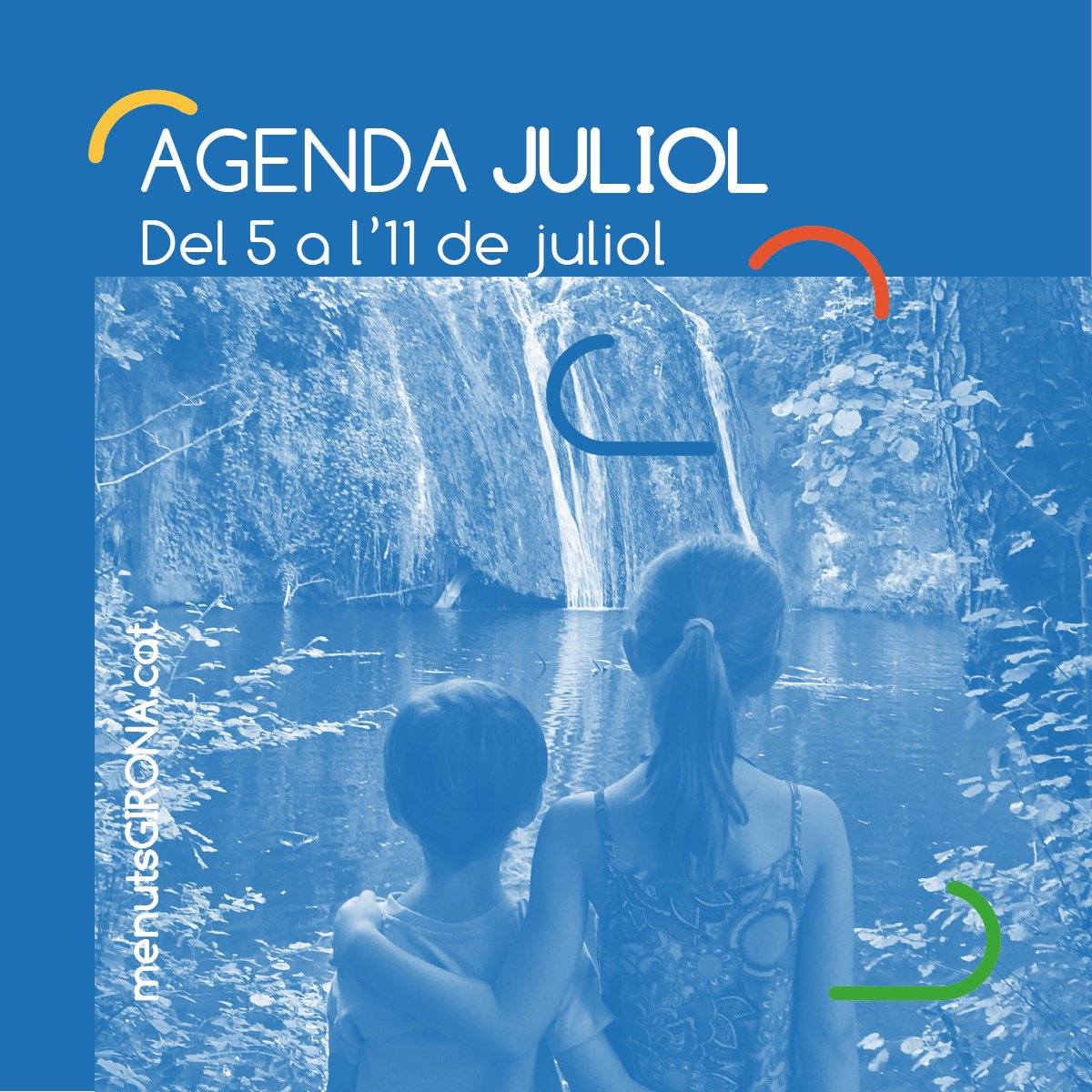menutsGirona's tweet photo. 🌀 Aquest juliol es presenta MOLT familiar! Entra a l'agenda #menutsGIRONA, gaudeix-la i comparteix-la!
👉 https://t.co/ewYOF5IbUh
#turismeenfamilia #ambnens #menutsgirona #turismefamiliar #menutsexperience #menutsGI #agendafamiliar https://t.co/Gkr1dQmpnQ