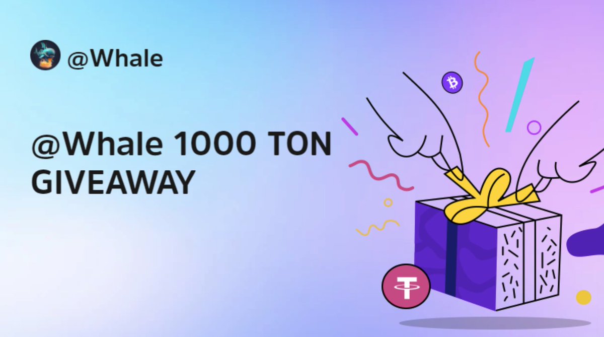 WhaleGames_en's tweet photo. 🎉 2 WEEKS to go!! Summer @Giveaway_HQ  brought to you by #Whale!🎁

You have 2 weeks to enter this Summer giveaway! 1000 TON, to be shared among 40 fortunate winners! 🙌

🐳 1000 TON prize
🐳 40 lucky winners
🐳 20th June - 20th July
🐳ENTER - https://t.co/eZSTXWqyZg

Will you be the next lucky winner?!👀

Best of luck! 🍀🏆

#OnlineCasino #Telegram #Giveaway #Raffle