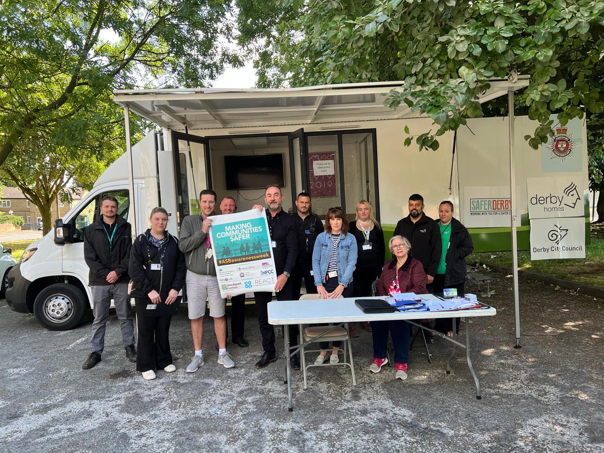 RemediRj's tweet photo. Linda from #Derbyshire #Victim Services is with @DerbyHomes for a ASB coffee and discussion of ASB in the Derby City area until 2.30 at #Bramblebrook community centre. #ASBAwarenessWeek @DerbysPCC @AssocPCCs @VictimsComm @DerbysPolice https://t.co/8G0TuSCWTX