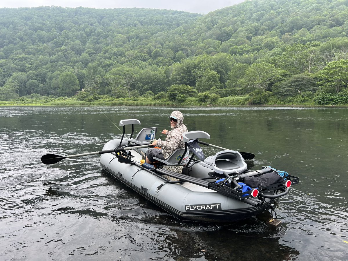 NeilSunday's tweet photo. And... that's a wrap! Thanks @westbranchangler for the great stay! @flycraftusa #upperdelaware #flyfishing https://t.co/5NNbbgTNX9