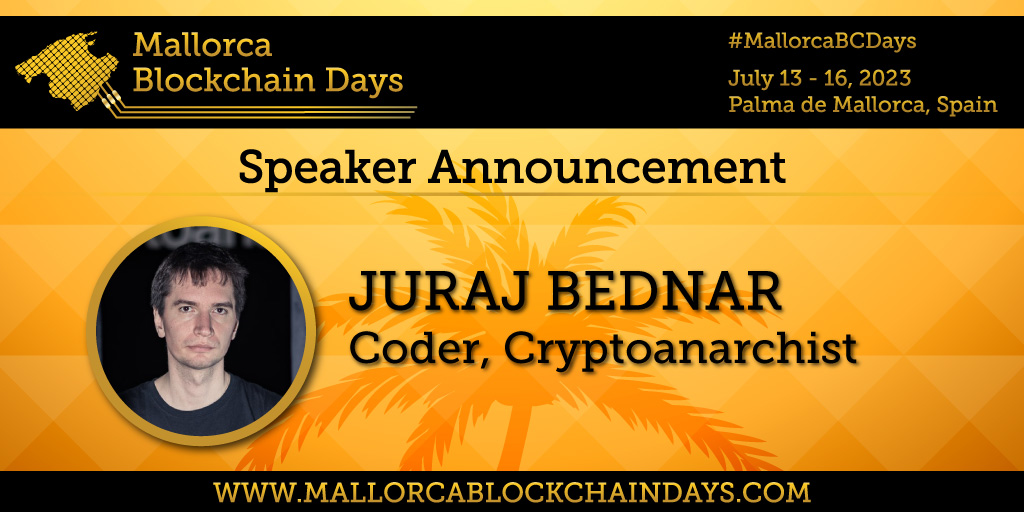 Juraj Bednar - Hack your way to a better life.

"The fiat world decline is accelerating. It is very deceptive. Because of the technological advancement, we're not going back in time, we're definitely going forward, yet in many aspects, the fiat world can't operate and is in the