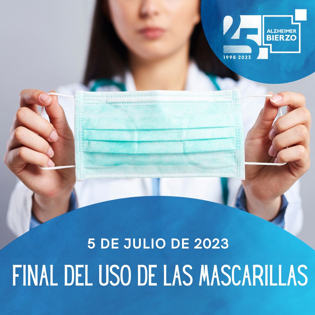 AlzheimerBierzo's tweet photo. 😷Desde hoy las #mascarillas dejan de ser obligatorias en hospitales, farmacias y centros sanitarios, según publica el BOE. Esto significa que en centros y servicios ya no estaremos obligados a utilizar estos equipos de protección #Covid19
#alzheimerbierzo #afabierzo #pandemia https://t.co/0I4mTsmJh5