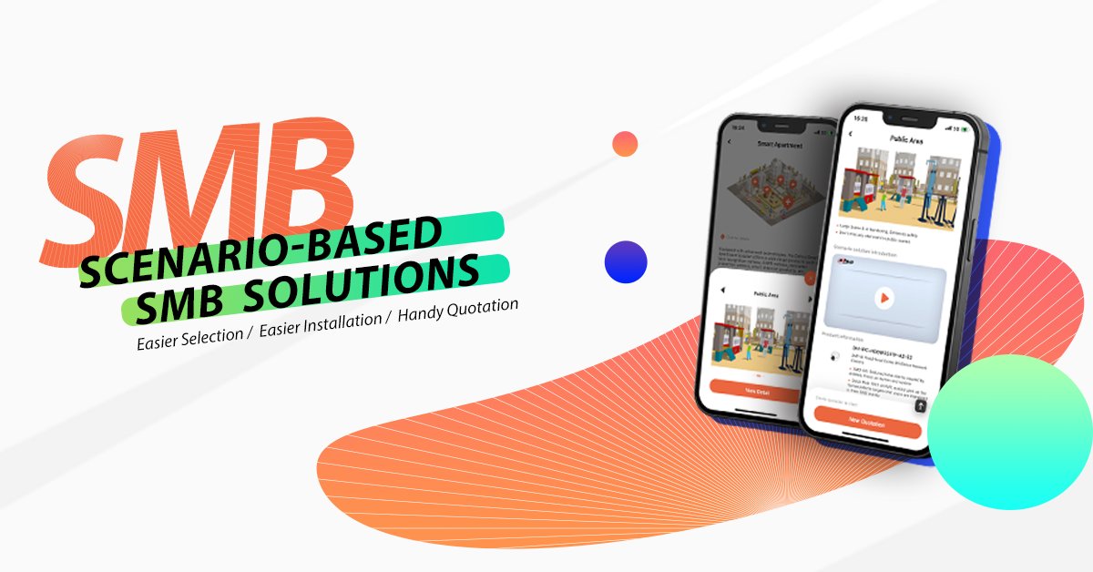 DahuaHQ's tweet image. Good News!📢

Dahua Partner APP has update with scenario-based SMB solutions section!🎉

Click bit.ly/3DjenZz to learn more.

#dahua #PartnerAPP