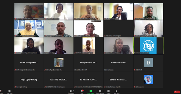 AGCCIAfrica_1's tweet image. Joining forces to empower African girls in tech! @ITUAfrica is holding a knowledge sharing session for our coding camp trainers, to learn how to leverage the ITU academy online platform for phase 2! 
#AGCCI #tech #GirlsCanCode @onufemmesSN @unwomenuganda @UNWMozambique