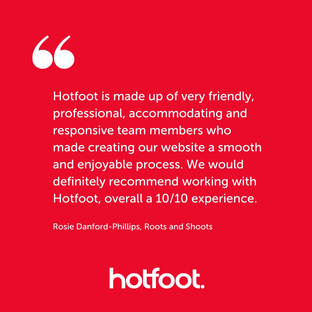 Hotfoot Design (@hotfoot_design) on Twitter photo We were appointed to undertake the design and development of the new website for <a href="/RootsShootsSE11/">Roots And Shoots</a> an independent, award-winning educational and environmental charity based in Kennington, South London.
You can see the new site at rootsandshoots.org.uk We were appointed to undertake the design and development of the new website for <a href="/RootsShootsSE11/">Roots And Shoots</a> an independent, award-winning educational and environmental charity based in Kennington, South London.
You can see the new site at rootsandshoots.org.uk