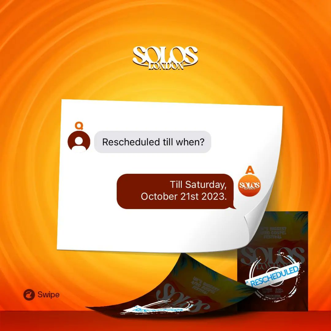 SolosLondon's tweet photo. October 21st, we can't wait!

Bigger and definitely better! https://t.co/5M46uRKek3