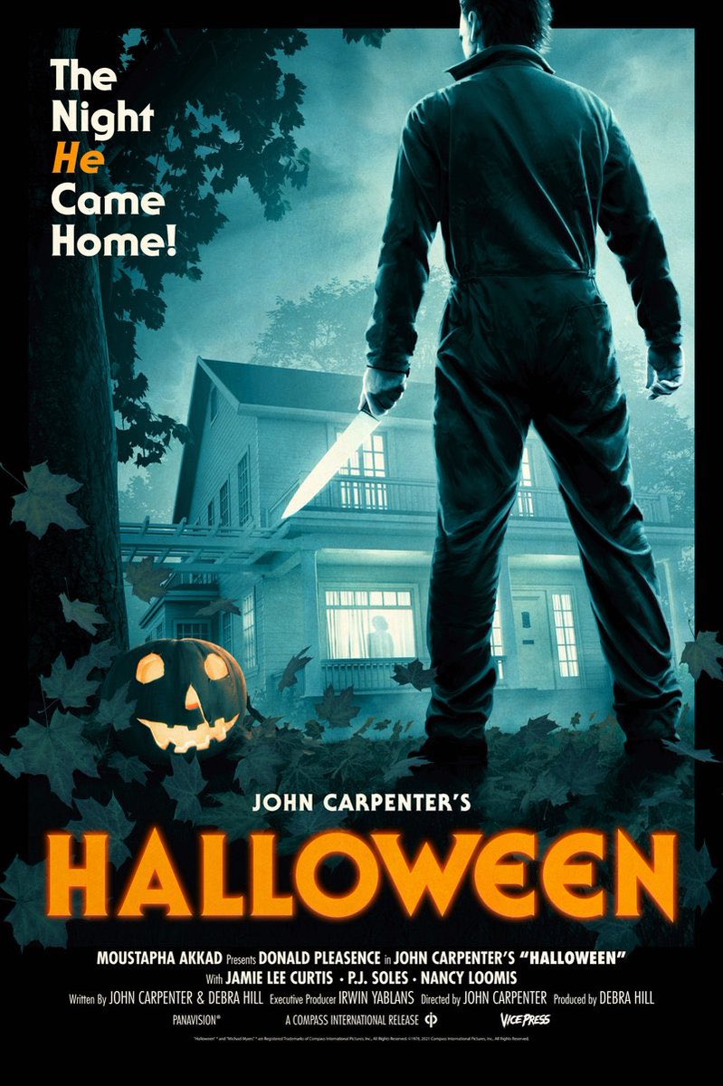 hothorrorqueen's tweet photo. 🔪🎃Halloween•1978•Art by Matt Ferguson🎃🔪 https://t.co/wx0xmtqYbL