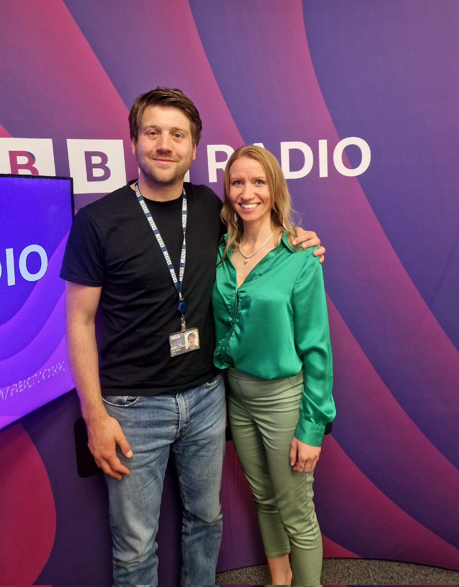 IwonatheCoach's tweet photo. Great morning at #bbcyork with @JerichoKeys celebrating #nhs birthday 🎉💙🎉 https://t.co/w0yAcnvgcO