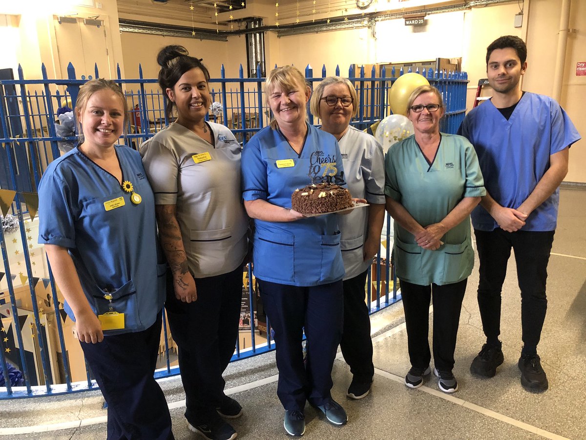 Happy NHS Birthday to the fabulous trauma and elective teams at GRI ❤️