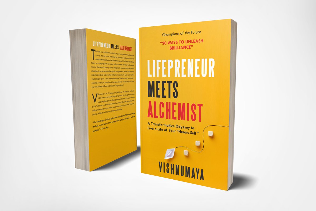 Hi All! Happy to share with you all the launch of my recently published Non-Fiction Book  "Lifepreneur Meets Alchemist". Available on  Amazon.com Indian Readers may avail from Amazon.in. Search as Vishnumaya Bisai. See details in comment box. Thank You!
