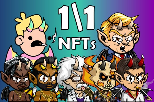 ☕️GM CT, 🎨Our insane 1/1 collection keeps growing with iconic characters. Next ones are Hades - ruler of the underworld and DeadPool - the antihero🚀Join the NFT revolution with us❤️ #nftart #NFTCommunity #NFTCollection #NFTGiveaway #SolanaNFT  #Solana