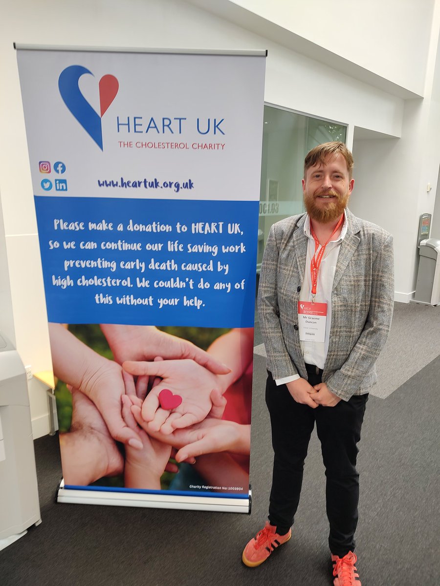 Delighted to be attending the HEART UK annual conference in  Warwick University #lipids #HUKconf
