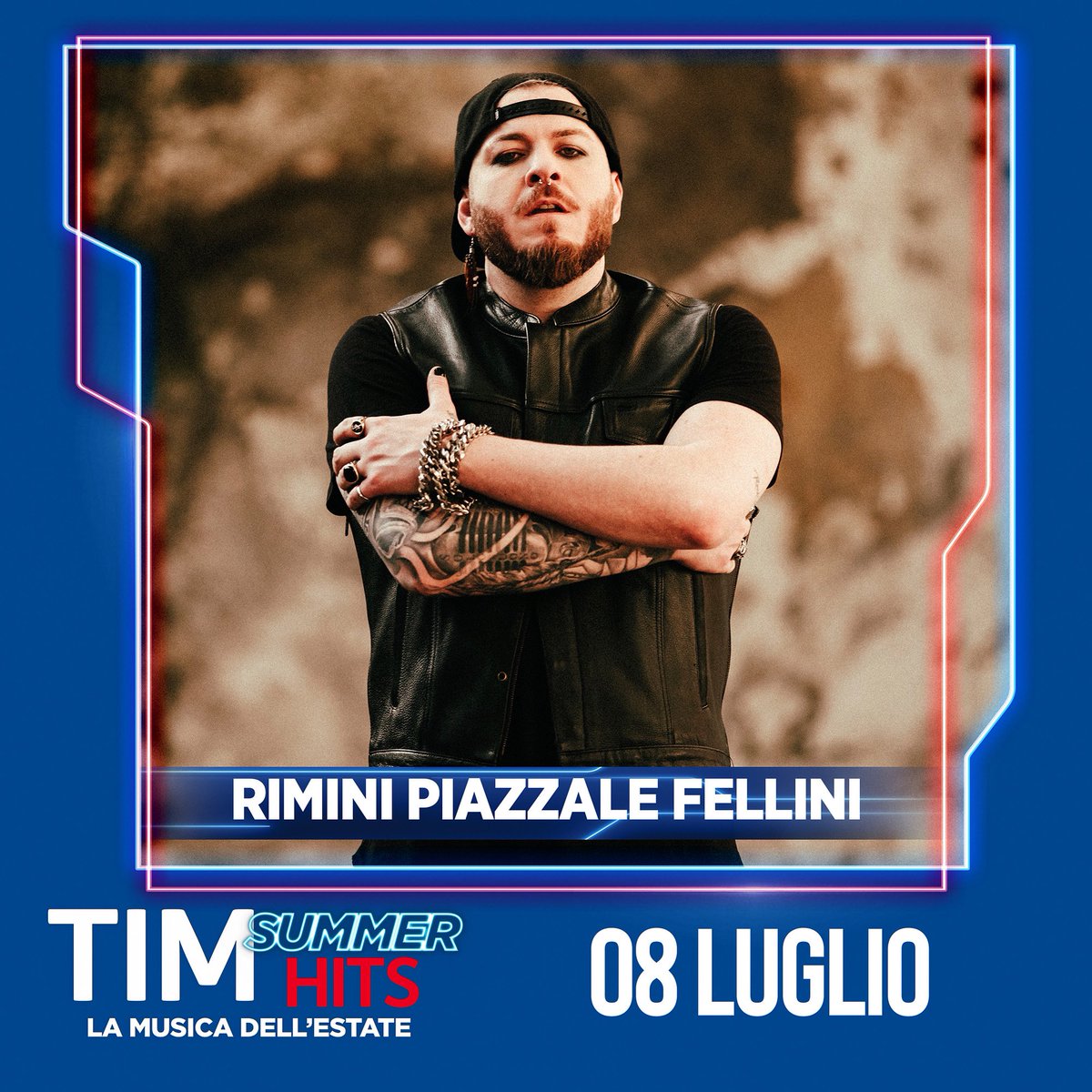 🎺🎺🎺
Ci vediamo sabato 8 Luglio a Rimini per il #timsummerhits ! 🪶🖤