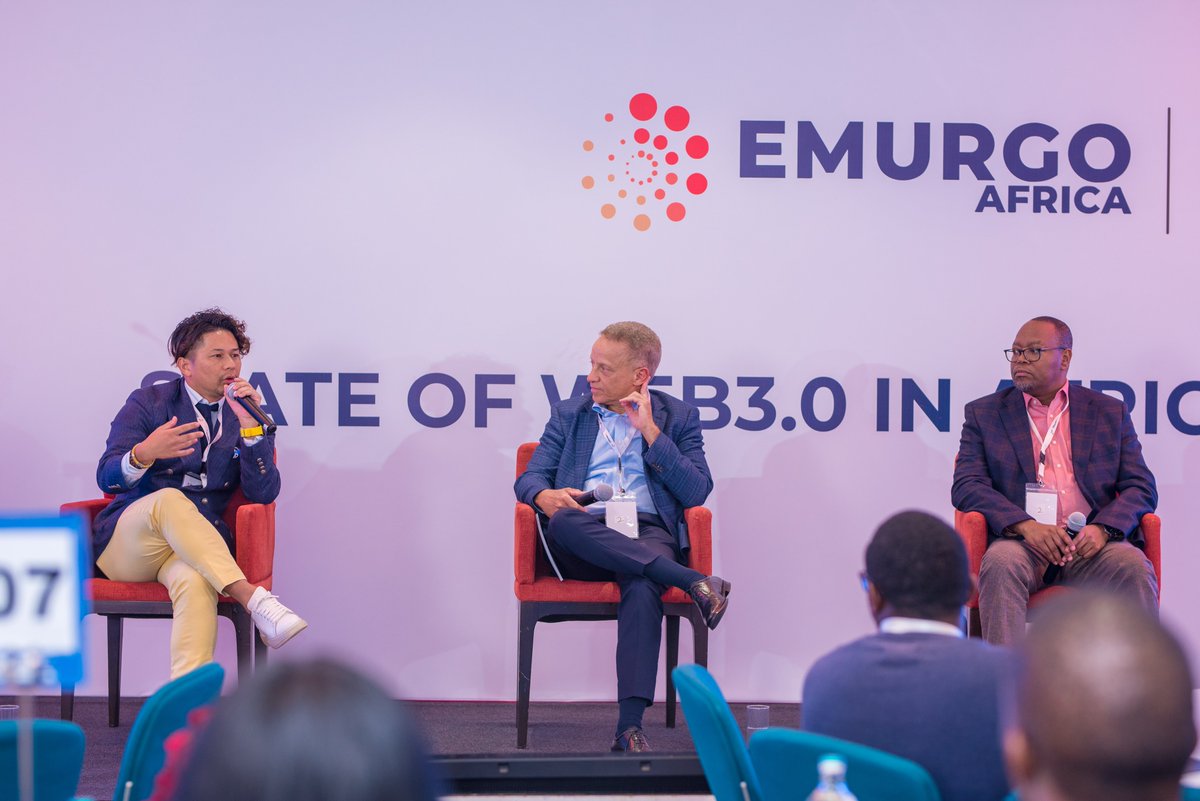 emurgo_io's tweet photo. Exciting news coming from the amazing @EmurgoAfrica team! 🚀

In collaboration with @PwC EMURGO Africa released a comprehensive report showcasing the exponential growth of the global blockchain industry entitled "The State of Web3.0 Report."

EMURGO Middle East & Africa co-CEOS @yos2yos2yos2 and @shogo_m_i shared their insights at the event.

Download and read the full report at https://t.co/iVWd5HCbHF

#EMURGO #EMURGOAfrica #Blockchain #Web3