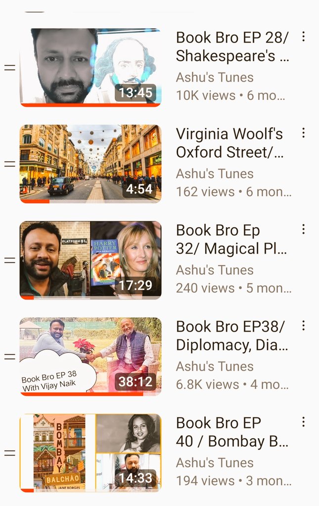 Aashu_Javadekar's tweet photo. Join a literary joyride #BookBro now ! Book reviews and author interviews in English and Marathi. Few of the English episodes here listed in image. Subscribe : https://t.co/Efa6TYexWS
#books #bookreviews #bookreviewvideos https://t.co/hOdWqTyQwF