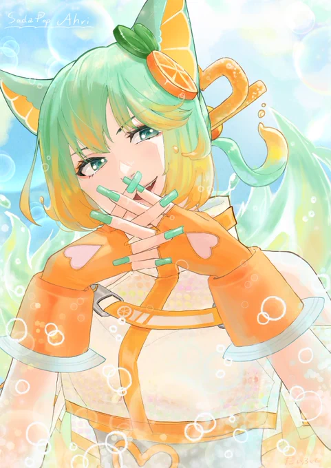久々にイラスト描いた!Soda Pop Ahri#ArtofLegends #WildRift 