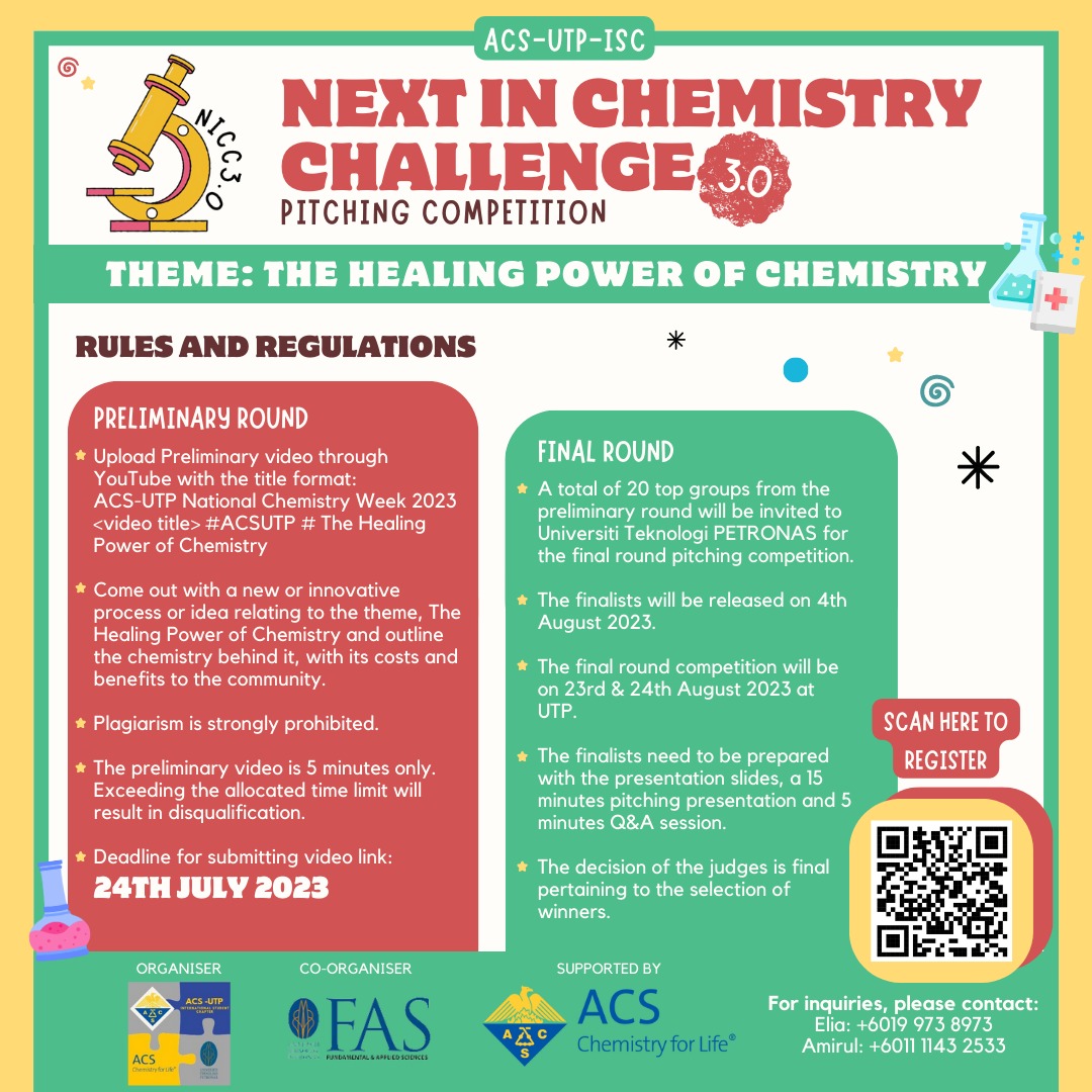 AcsUtp's tweet photo. We are glad to announce that the:
⚠️Registration deadline for ESTECH has been EXTENDED until 7th July 2023😆
⚠️Registration are now open for UNDERGRADUATE students!!
Come and join us in this exhilarating competition and showcase your unique idea! https://t.co/N1NwhINgtk