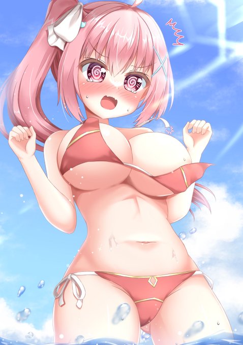 去年のと今年のビキニ対比👙
 #ビキニの日 