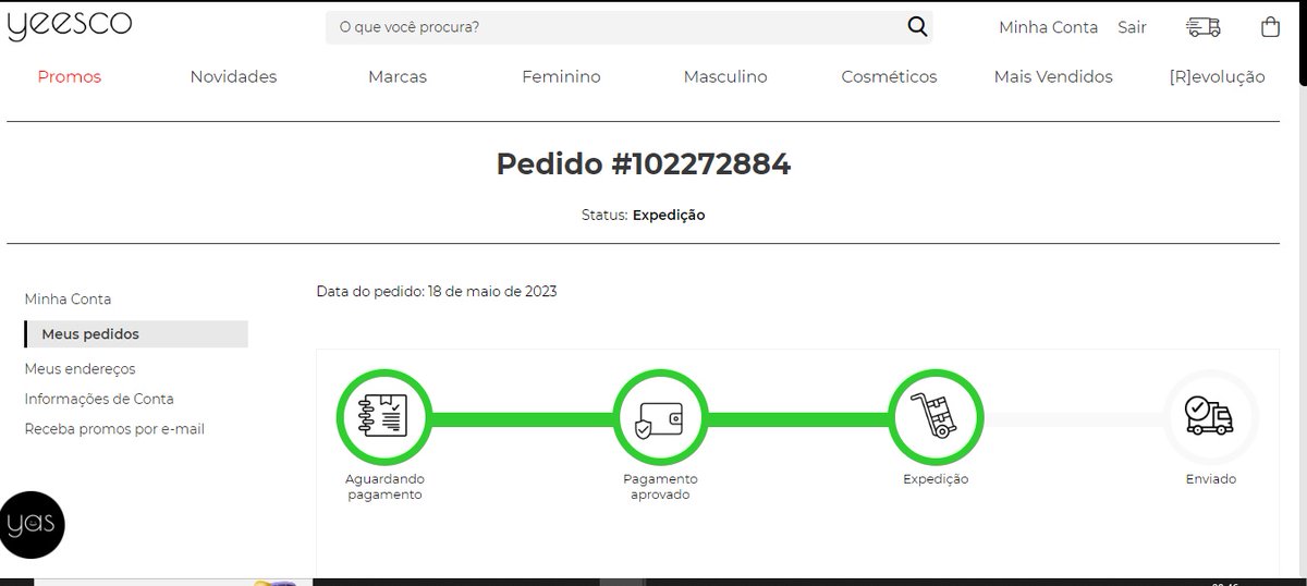 paulapimenta95's tweet photo. Mais alguém não recebeu as compras feitas na @lojasyeesco ? Porque paguei por um frete onde dizia 18 dias e já são 77 dias e nada, sem contar que pelo telefone é impossível! Vou ter que acionar o @proconspoficial #yeesco #compras #pedidoyeesco https://t.co/kn18PTkZoE