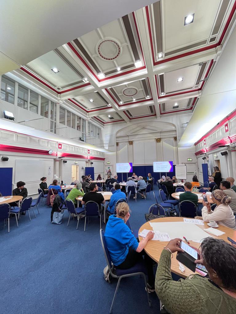 GreaterSport's tweet photo. .@GreaterSport, @Sport_England and @MancBMEnetwork are at @StThomasCentre today for a Together Fund Community Event.

It’s a great opportunity to hear from projects and host workshops around sustainability and resilience. 

#TogetherFund | #GMMoving https://t.co/kBYegDpvCh