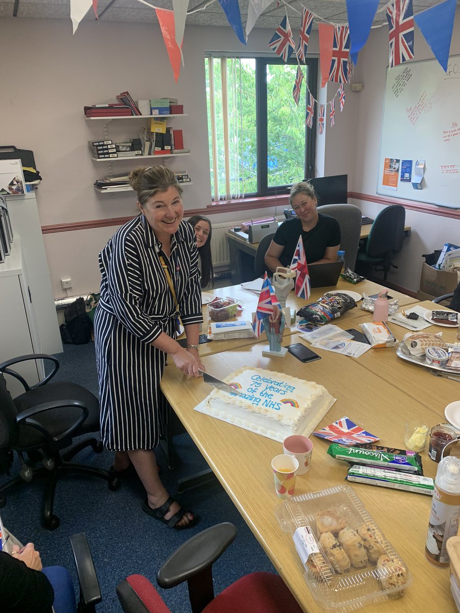 Helen Patterson (Ellison) (@helpatterson) on Twitter photo Happy 75 years!!
<a href="/WeAreBCHFT/">Bridgewater Community Healthcare NHS</a> @BCHFTStaff <a href="/NHSEngland/">NHS England</a> @BWHaltonSpeech Happy 75 years!!
<a href="/WeAreBCHFT/">Bridgewater Community Healthcare NHS</a> @BCHFTStaff <a href="/NHSEngland/">NHS England</a> @BWHaltonSpeech