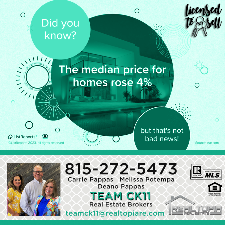 Ck11Team's tweet photo. Call Carrie Pappas and her TEAM CK11 - Realtopia Real Estate to make Real Estate less complicated. 815-272-5473 #teamck11 #realtopia #happyhoming #sellwithteamck11 #lemontrealestate #lockportrealestate #newlenoxrealestate #homerglenrealestate  #clearing #garfieldridge https://t.co/szxGSnGhaZ