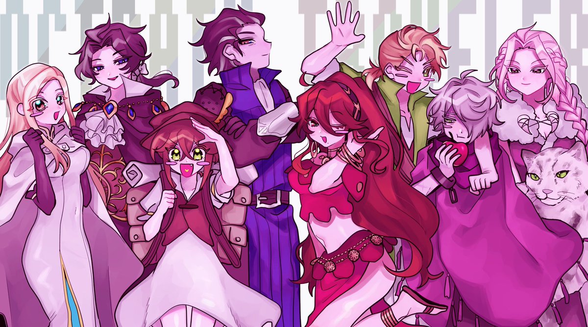 #オクトラ5周年 🐙
人生です㊗️🎉㊗️🎉㊗️🎉㊗️🎉
おめでとうございま〰️➿➰す‼️