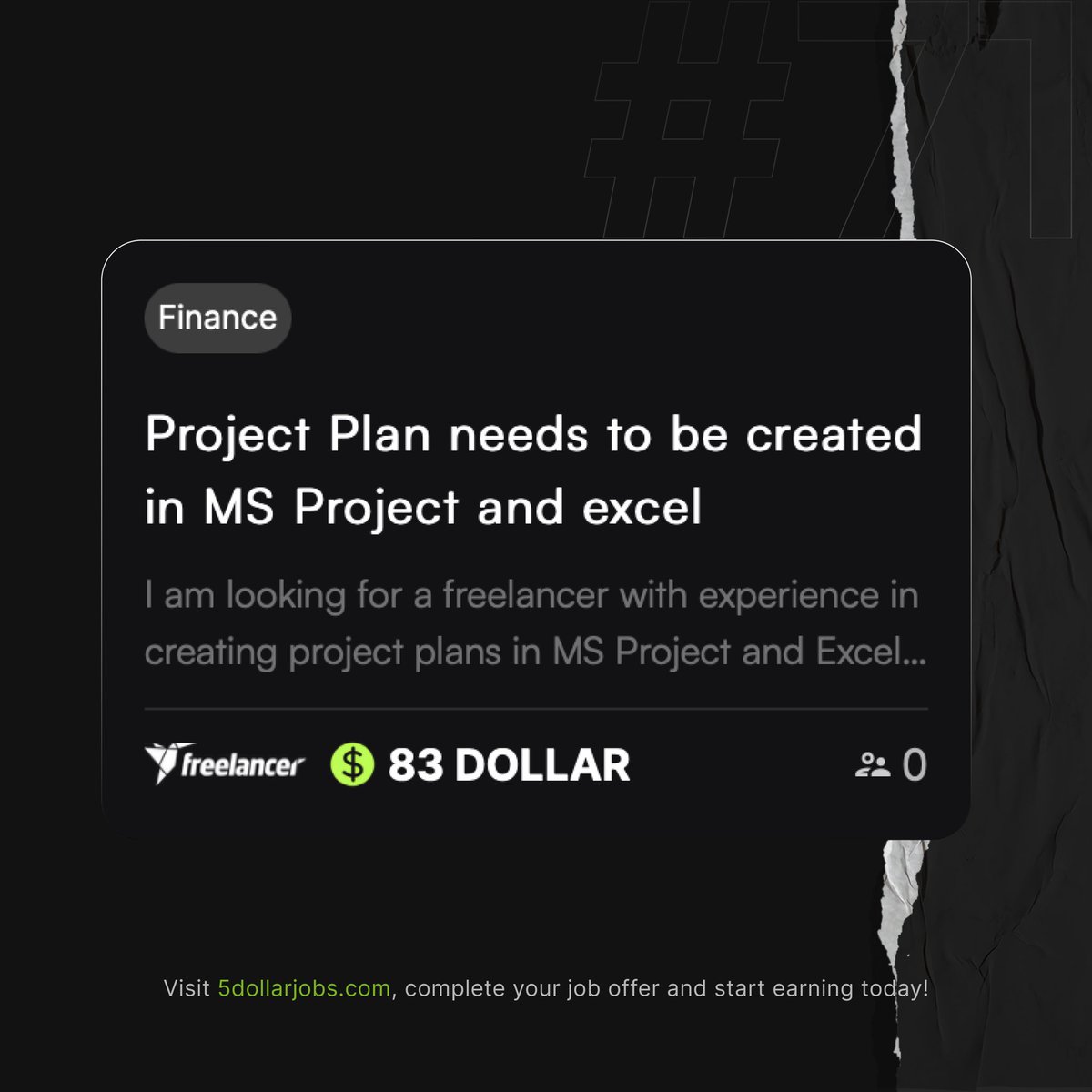 New Job Offer Alert! 💼💼

💰💼 Find Your Freelancing Bliss on 5DollarJobs.com! 🔥

👀 Discover lucrative opportunities that match your skills and expertise. Join 5DollarJobs.com today and start earning what you're worth! 💪💵

 #JobOpportunity #5dollarjobs