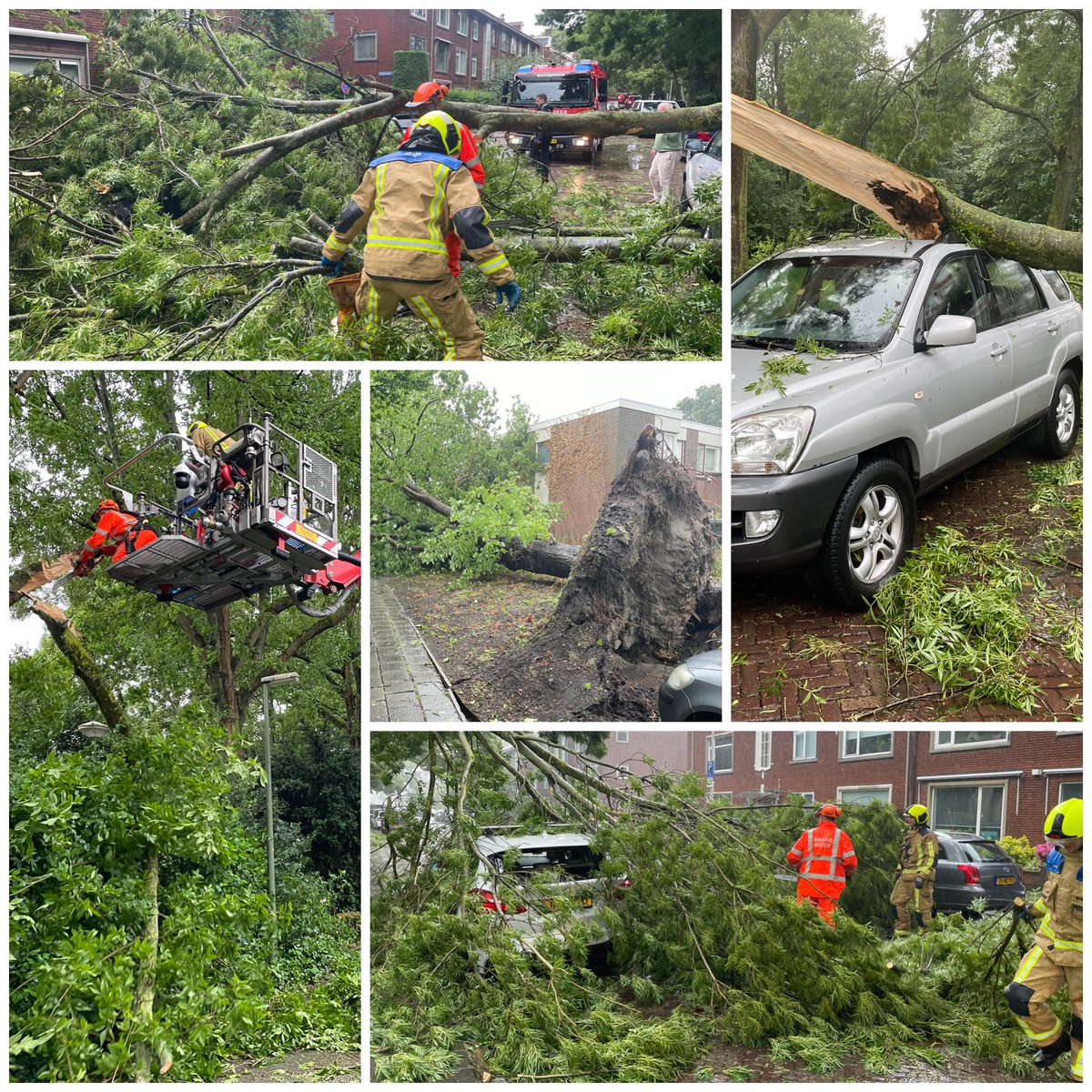 Storm Poly zorgt ook voor de nodige meldingen in Haaglanden, het waarborgen van de bereikbaarheid was in sommige straten een hele uitdaging. <a href="/VRH_Haaglanden/">Veiligheidsregio Haaglanden</a> <a href="/Brandweer_HGL/">Brandweer Haaglanden</a> #KazerneWateringen