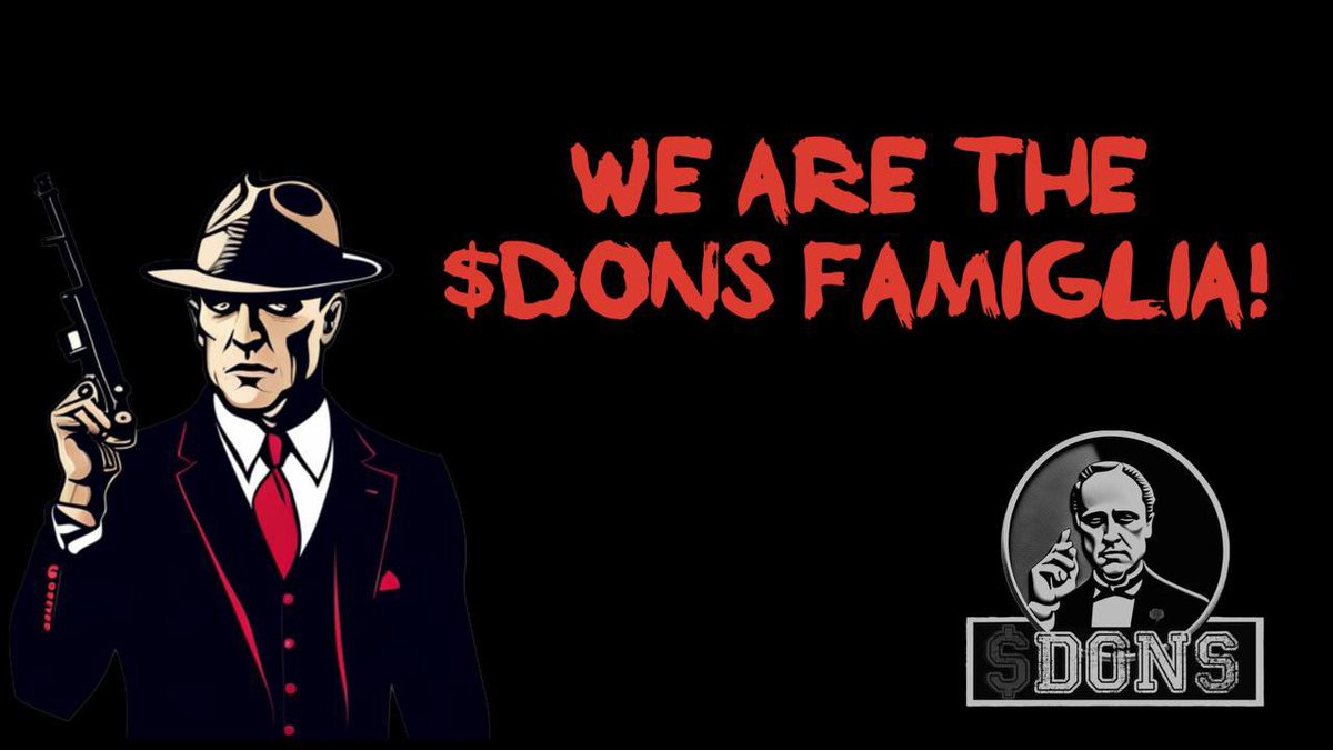 Thrillbits's tweet photo. Proud member of the $Dons famiglia πΉ
So much has already been accomplished πΉ
#bnb #binance #NFT #NFTMarketplace #Zuud #BNBchain #Crypto #CryptoCommunity #cryptocurrency #Altcoin #Bullish #1000xgem #Gem #CryptoGems #TrustWallet #Memecoin #Memecoins #morethanameme #BinanceNFT https://t.co/kuNMhqLpYb