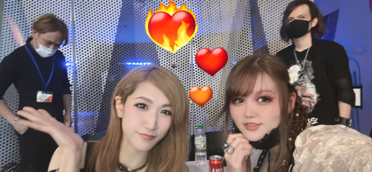 Sadollra0227's tweet image. 2023.7.1 YOKOHAMA MUSIC STYLE
行ってきました！
PARADOXXのKAOЯIさんと久しぶりにお会いできて、沢山お話できて楽しかったです❣️🤗
私はマイク録音係頑張りました〜🎤笑
暑かったのでCOLAがうまかた！！
 #GodsofDecay