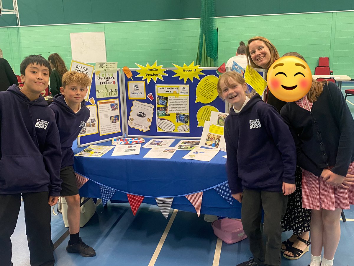 StPhilsCofE's tweet photo. We’re having such a lovely time at the Windmill Foundation SMILE Celebration. We are very proud of the children’s project to raise money for a mini bus for Woodlands Care Home. https://t.co/f1FwypR1oL