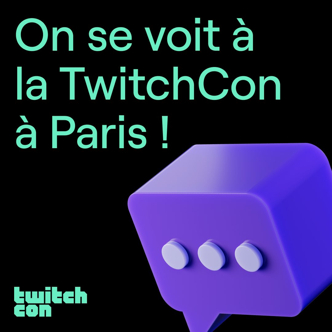 GeekForever31's tweet photo. On ce retrouve samedi 8 juillet à la #TwitchConParis Je ferai un live sur ma chaîne Twitch dans la journée regardais bien vos notifications 😉 
Hésitez pas à venir me faire un coucou j’ai rarement l’occasion de pouvoir venir sur Paris ! ✌️ https://t.co/NnRjmloii0
