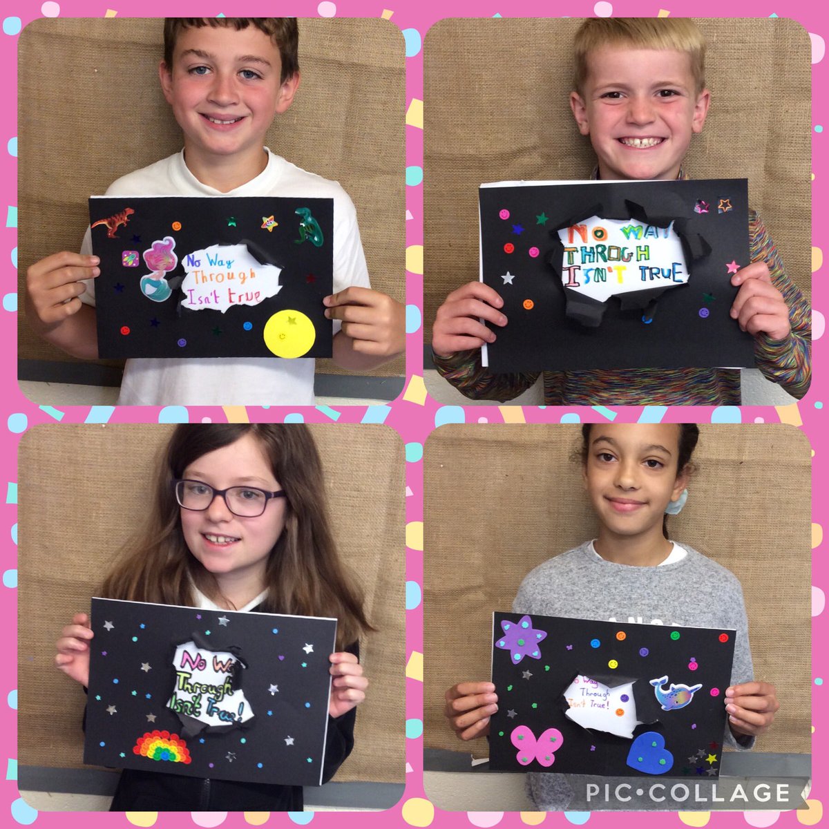 Y5 had a crafty Heartsmart lesson today and made these incredible No Way Through Isn’t True posters to help us remember our growth mindset and think about how important it is to hold onto the light of hope 🕯️ <a href="/HeartSmartSch/">HeartSmart School</a> @HEARTSMARTDave