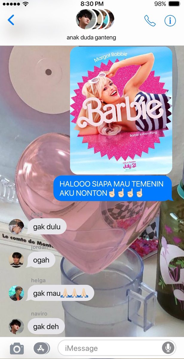dailyccaca's tweet photo. #kembarwinston edisi gengsi nonton barbie

nct dream 00 few tweets https://t.co/FXn7ePyZC2