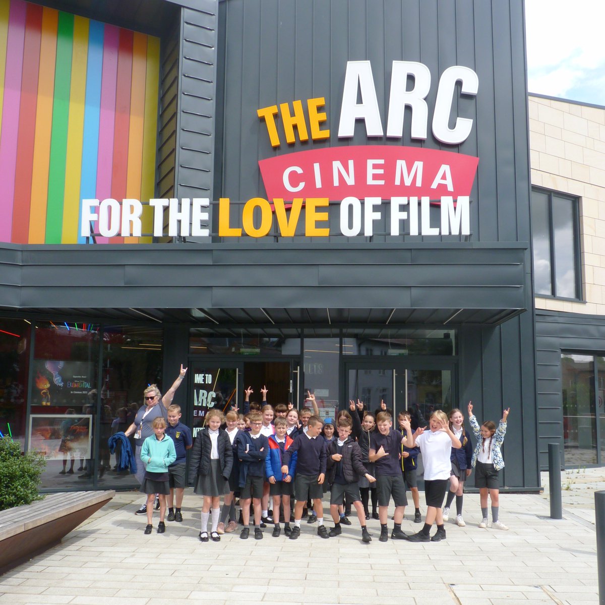 Year 5 had a fabulous time watching The Super Mario Bros. movie at The Arc cinema in Daventry.