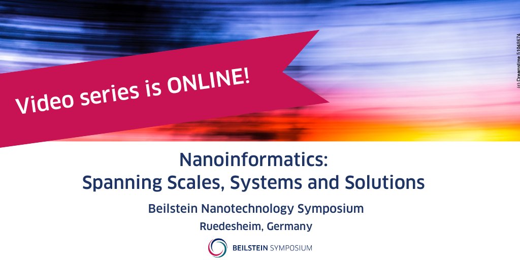 BeilsteinInst's tweet image. 📢 The video series of talks recorded 🎥 at the Beilstein #Nanotechnology Symposium “#Nanoinformatics: Spanning Scales, Systems and Solutions” is complete ✔️

Watch and download for FREE 🔗 av.tib.eu/series/1404/be…

@TIB_AVPortal @TIBHannover 

#BeilsteinNanoinformatics