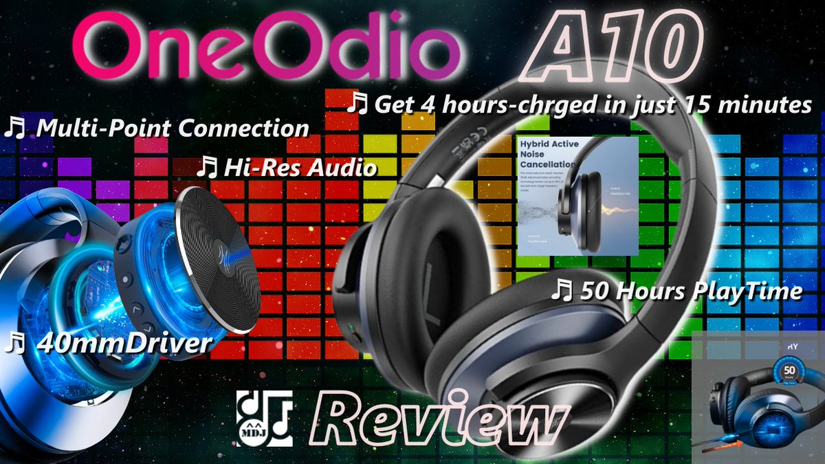 MdMakokey's tweet image. youtu.be/sKiWNRH6aCU
#OneOdio #A10 #中華ヘッドホン