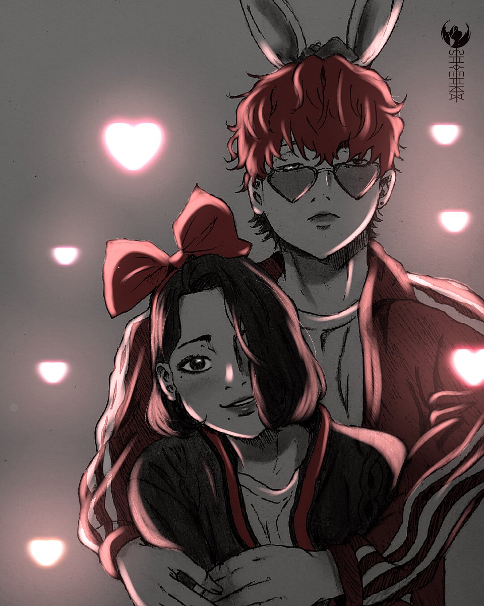 akemii_ue's tweet photo. Vinny x Yumi glowart
----------------------------------
Ig: https://t.co/jyFzRMOzS6

Ref used:
______________________________
#vinnyxyumi #WINDBREAKER #glowart #ibisPaintX #webtoon #fanart #myartwork #myart   #windbreakervinny #vinnyhong https://t.co/XSOYaSgSH6